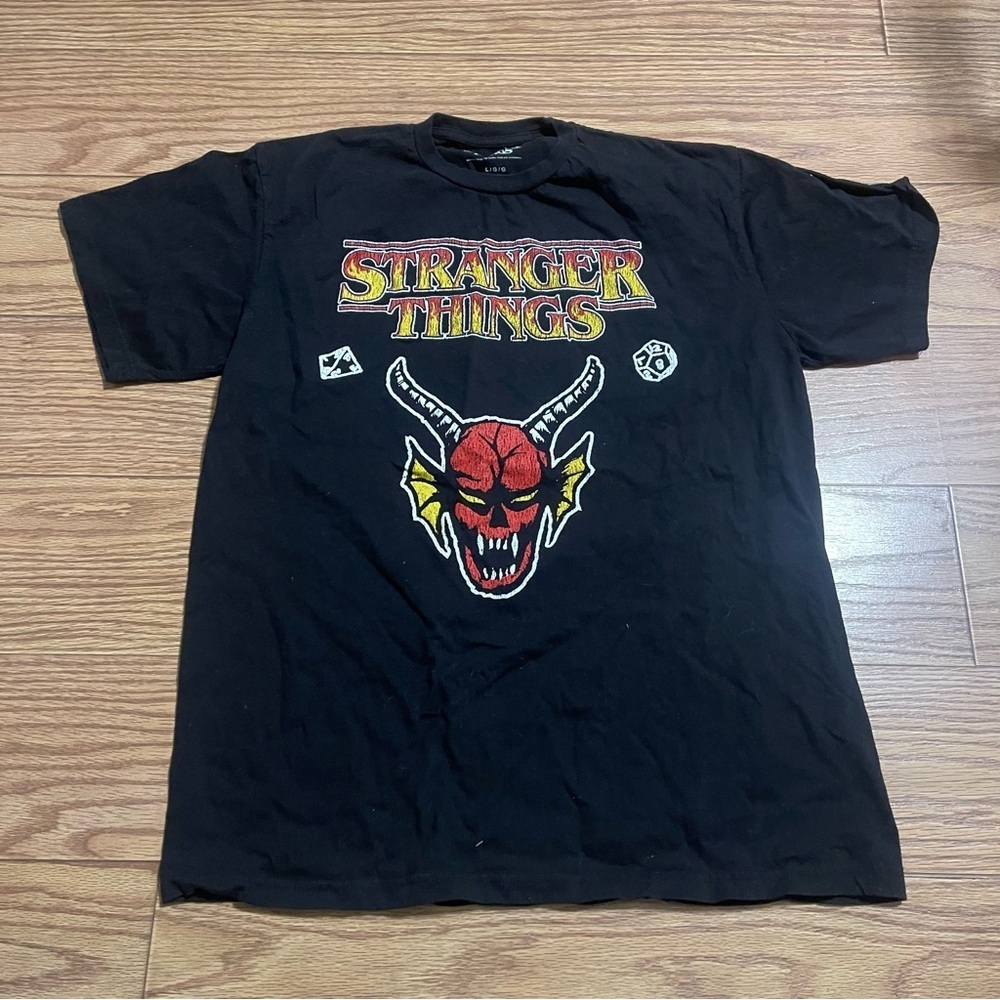 Stranger Things Shirt Large